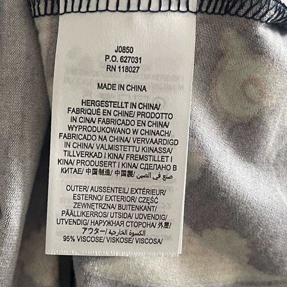 Boden Navy and Green Floral Midi Dress - Picture 10 of 10